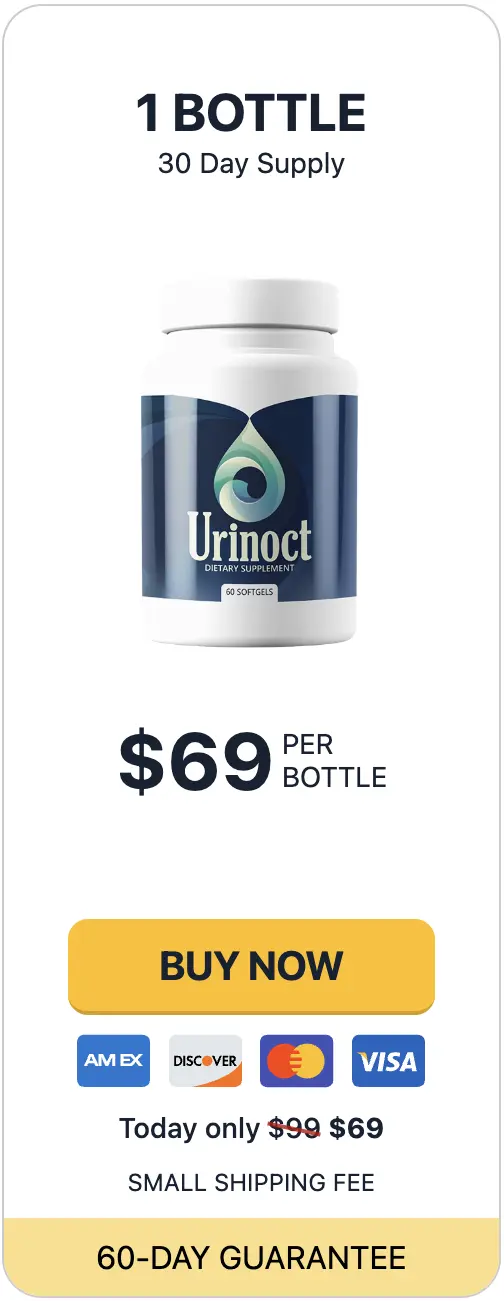 Urinoct 1 bottle pricing