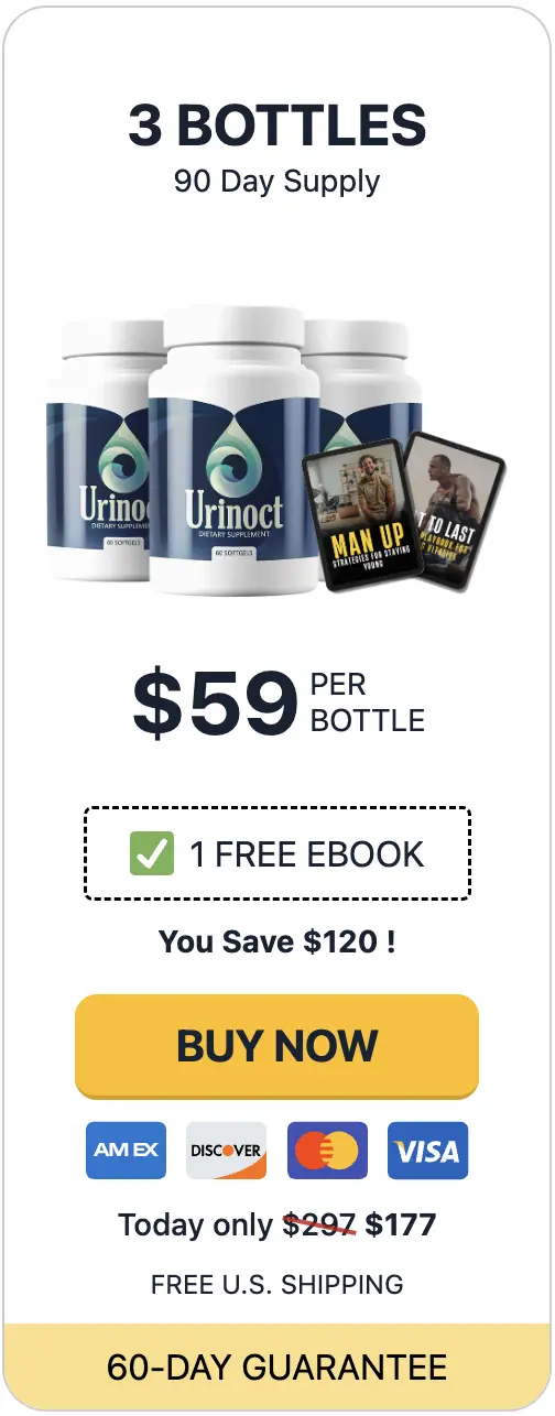 Urinoct 3 bottle pricing